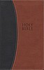 KJV Center-Column Reference Italian Duo Tone (Black/Brown)