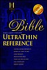 Holman Ultra-Thin Reference Bible-Black Bonded(KJV)