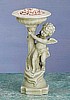 Alabastrite Cherub With Birdbath
