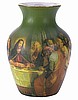 Porcelain Patchwork Vase - Last Supper