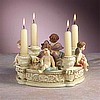 Alabastrite Cherubim Candleholders