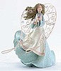 Spring Angel with Metal Wings