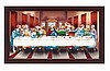 Luminous Last Supper Plaque