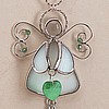 Angel May Birthstone Heart